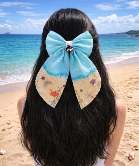 Beach Theme Bow