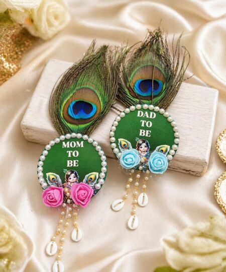 Mom To Be & Dad To Be Badges (Pin)