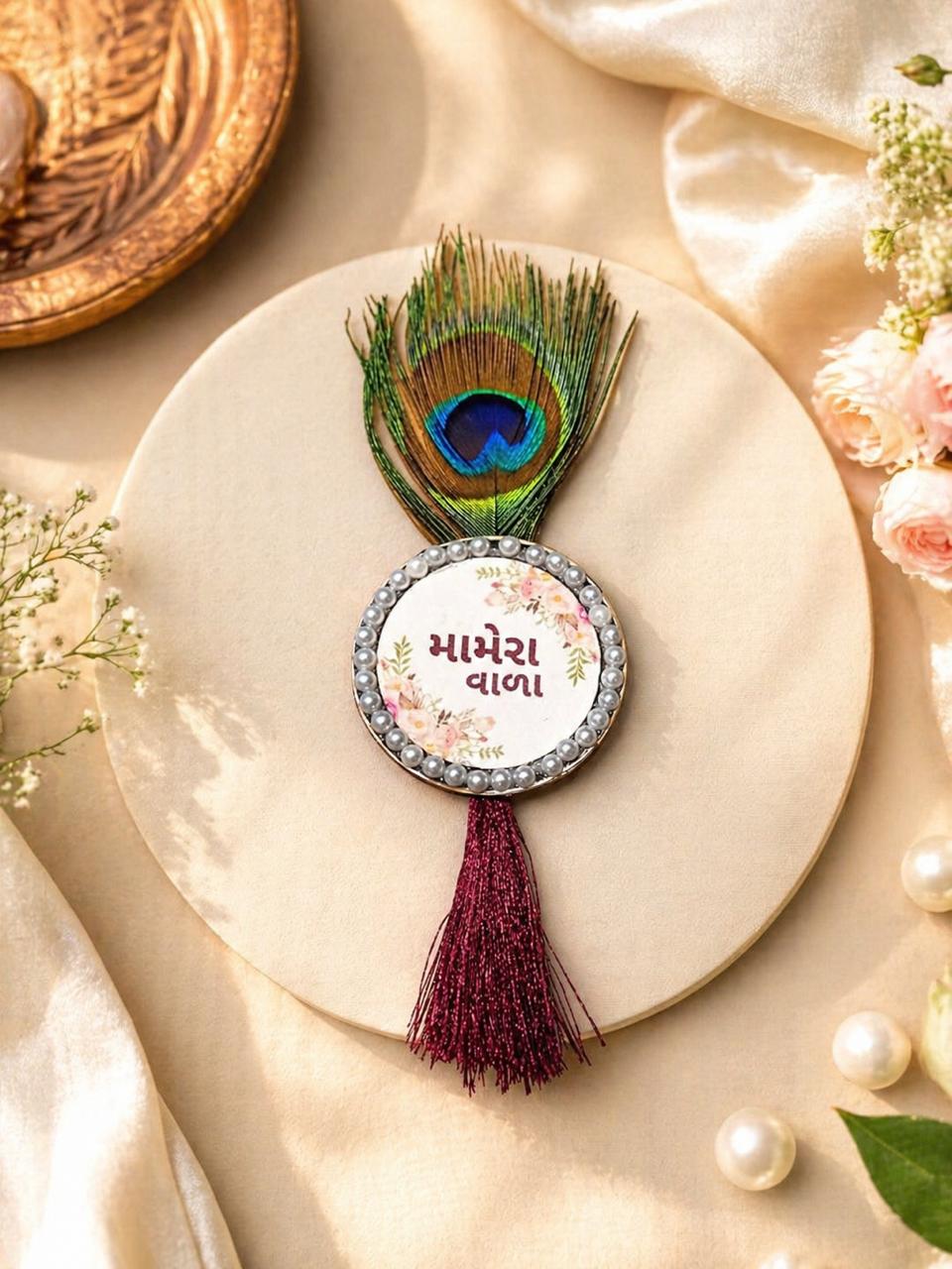 Custom Wedding Badges (Mamera Vala)
