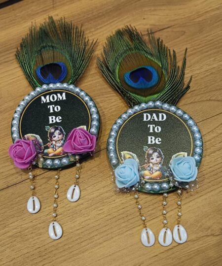 Mom To Be & Dad To Be Badges (Pin)